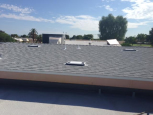 Complete shingle roof replacement in the city of Glendale