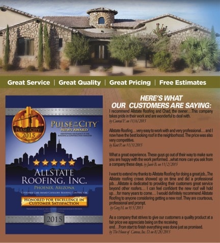 Professional Glendale AZ Roof Repair Services