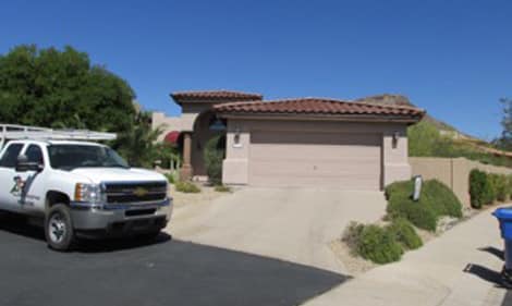 Recent roof repair done in Glendale AZ by the Allstate Team