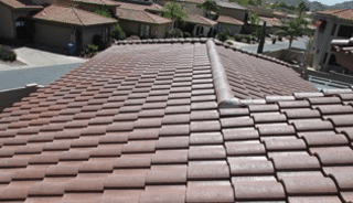 Recent Project For City of Phoenix Tile Roof Repair