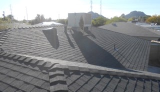 Recent Project In City of Phoenix Completed By Our Shingle Roofers
