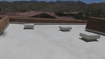 Phoenix AZ Foam Roof System Installations