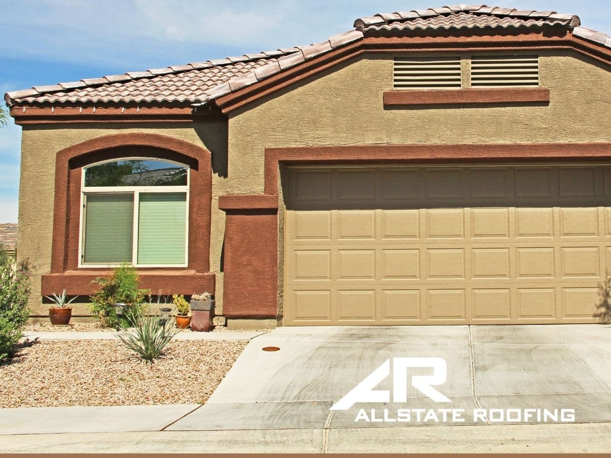 House in Phoenix after a roof repair