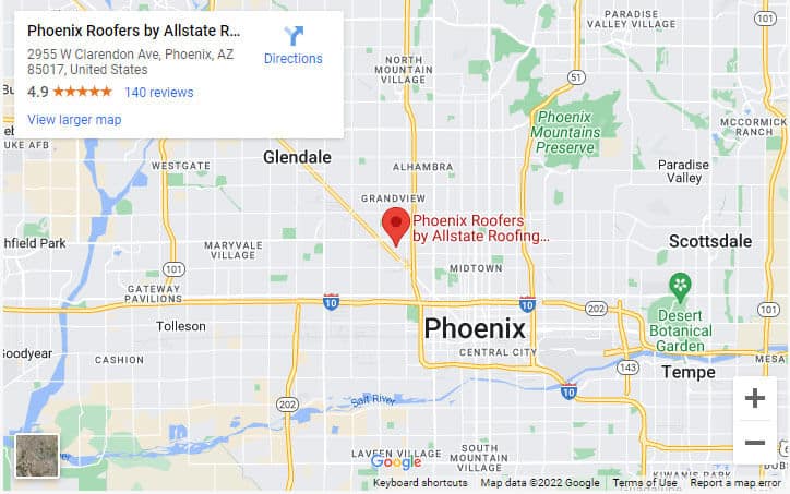 Phoenix Maps Location